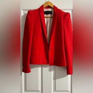 Red blazer size 6